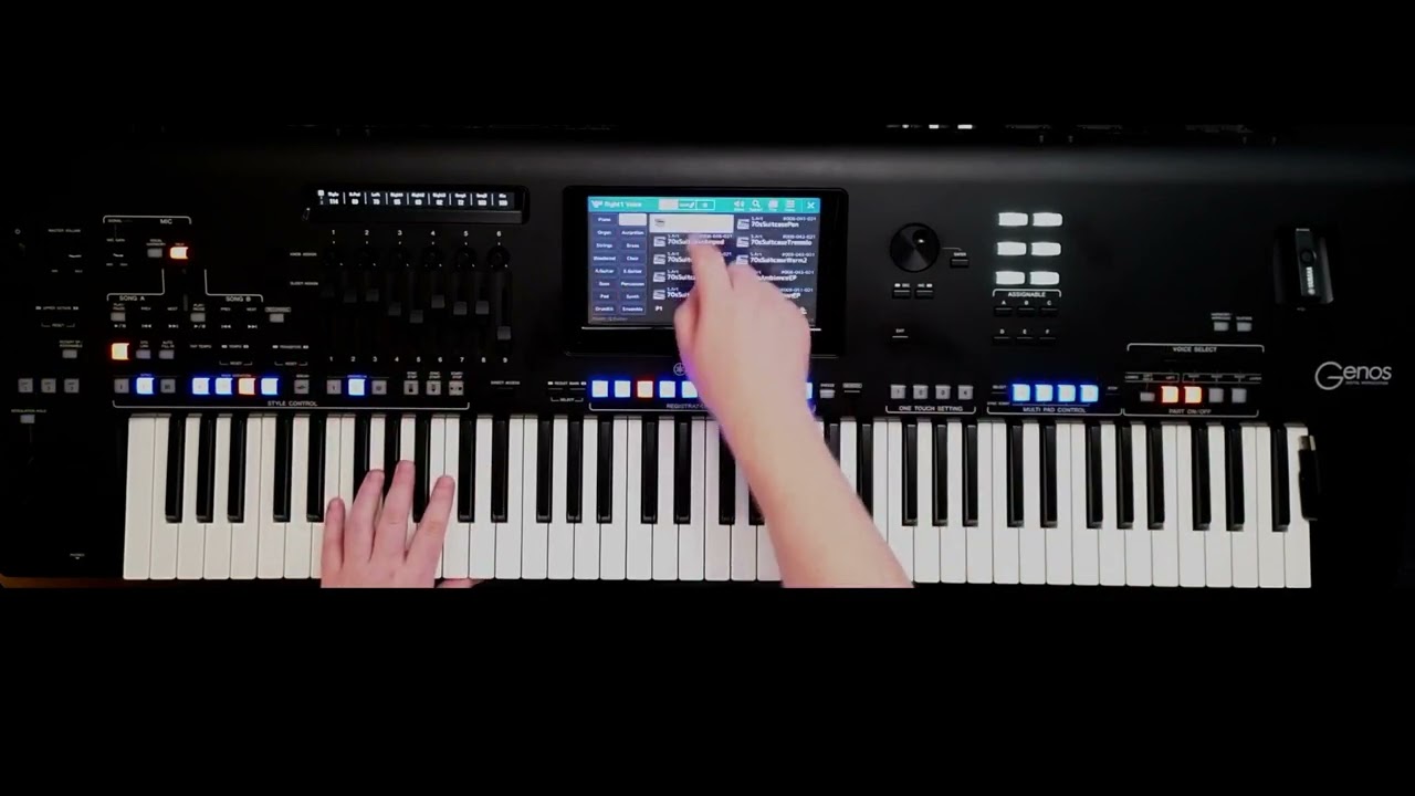 Yamaha Genos Audio Style - Using Audio Phraser! WOW!