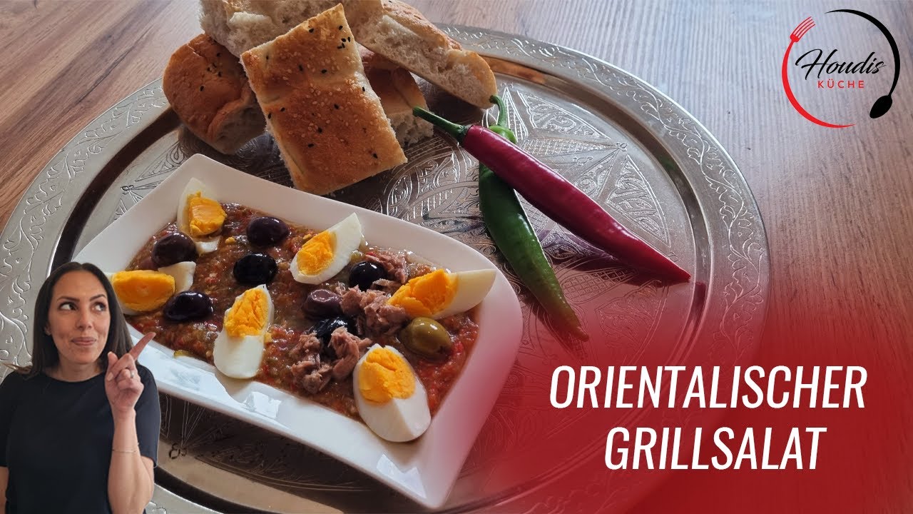 Slata Mechouia aus Tunesien | Orientalischer Grillsalat