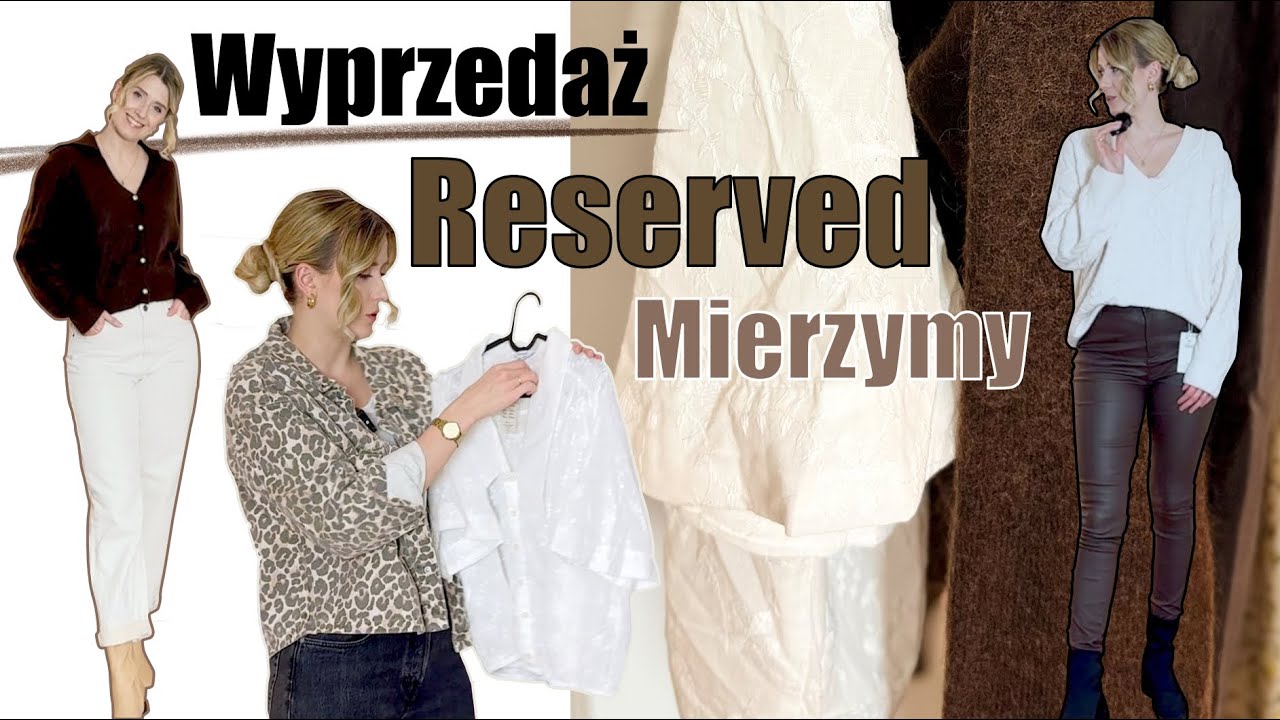 Mierzymy RESERVED 🤎 WYPRZEDAŻE! Wełniany sweter! Zam&oacute;wiłam ubrania na LATO