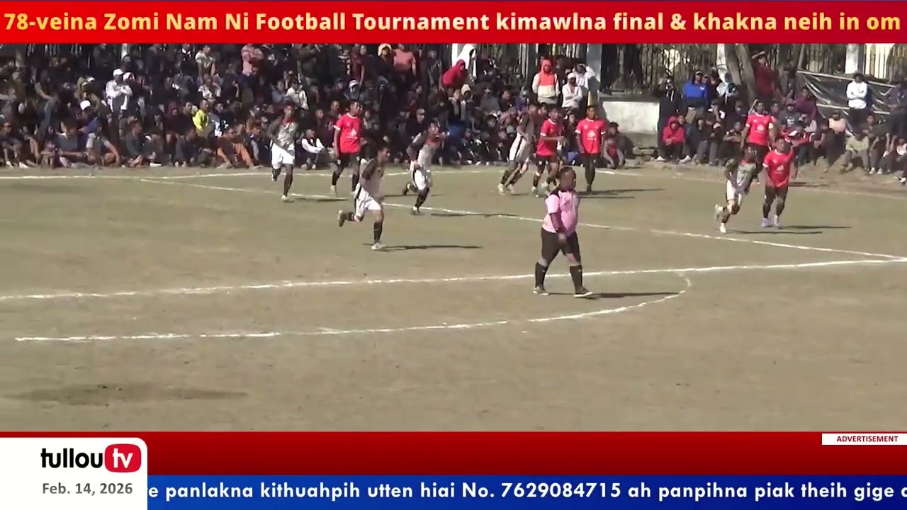 a 78-veina Zomi Nam Ni Football Tournament kimawlna final & khakna neih in om