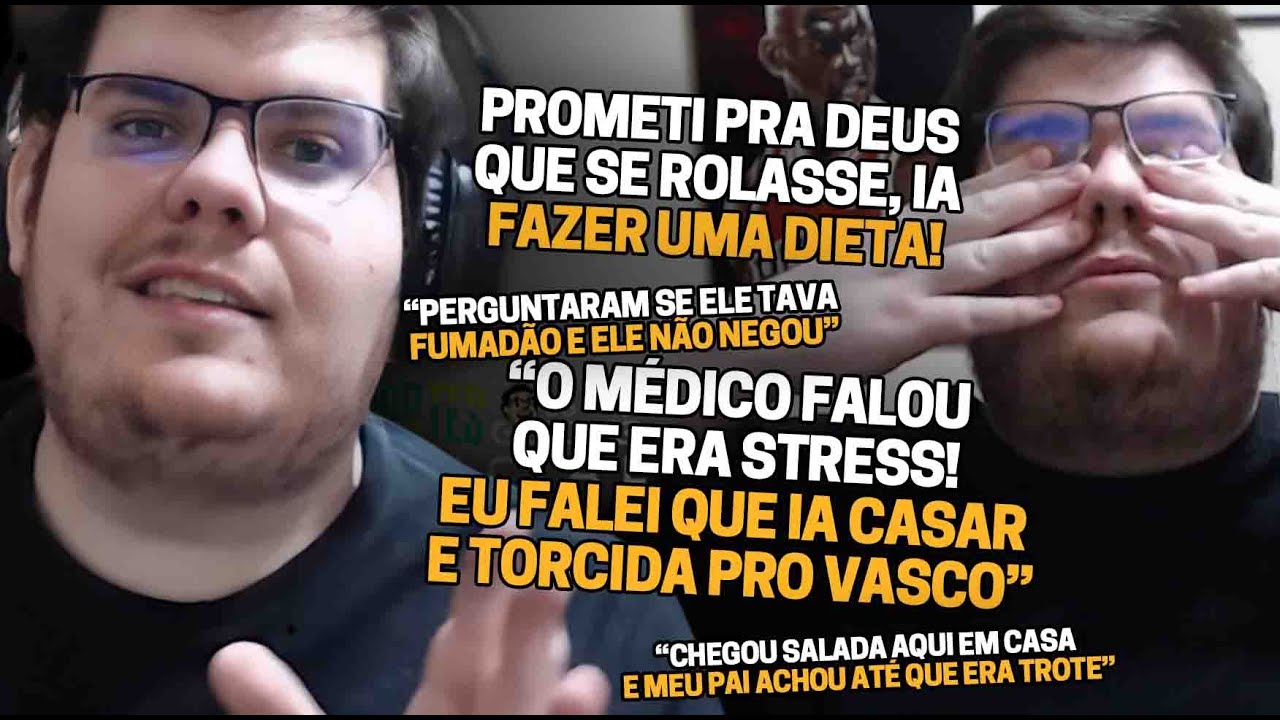 CASIMIRO FEZ PROMESSA ABSURDA E FOI PARAR NO HOSPITAL | Cortes do Casimito