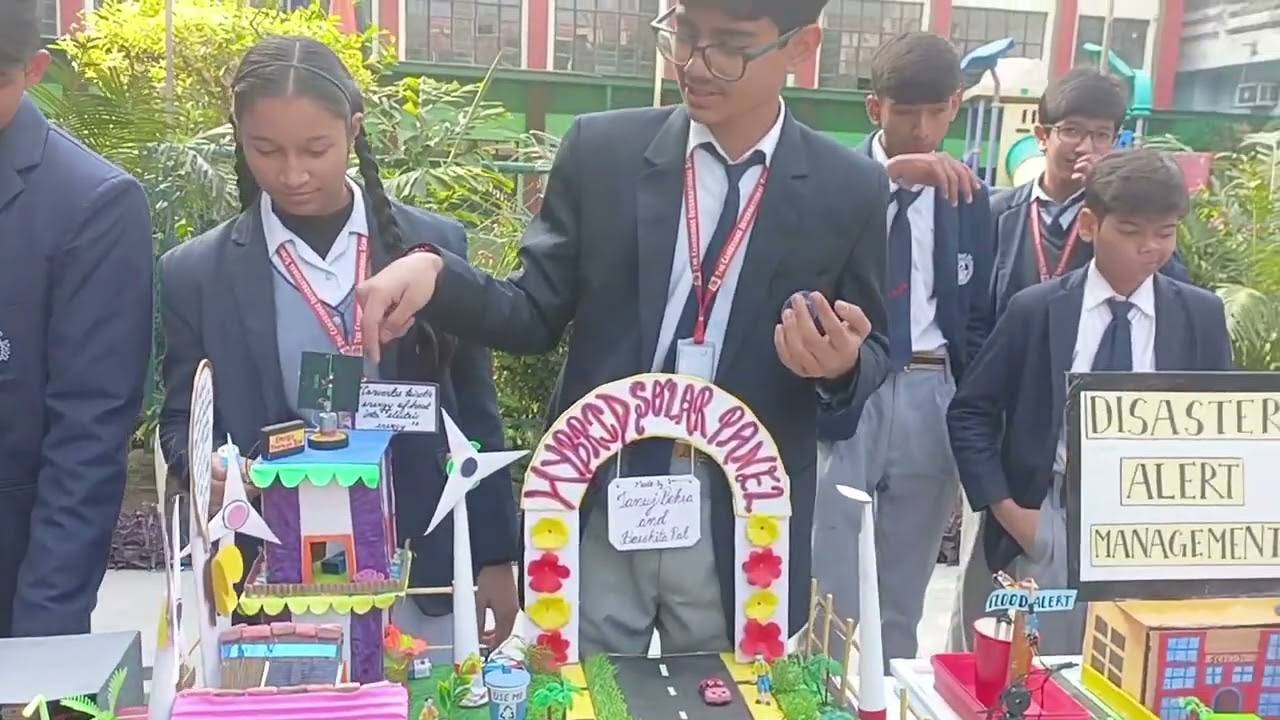 science exhibition🥰 of class 9th (2026) 🥰🥰