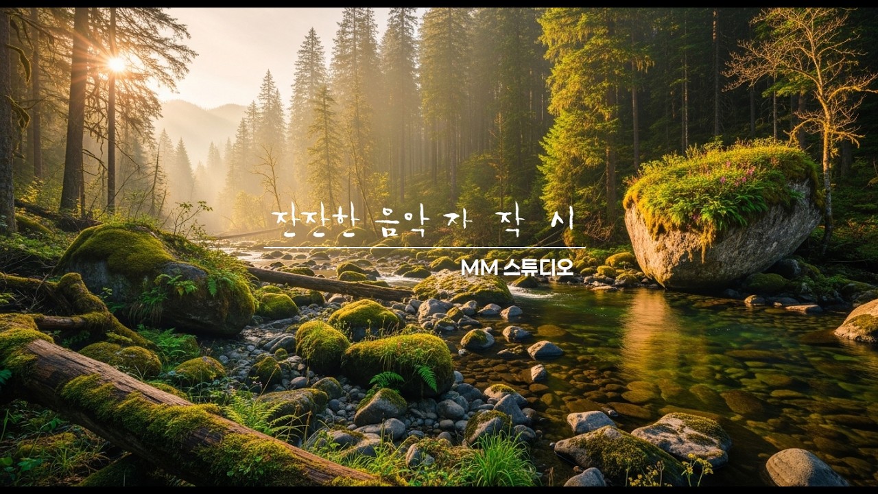 1시간 잔잔한 음악&자작시 🎵 마음을 맑게 하는 음악, 스트레스 해소, 잘때 듣는 음악, 불면증치료음악🎵 #수면음악 #숙면 #힐링 #불면증 #스트레스해소 #음악 #자작곡 #그리움