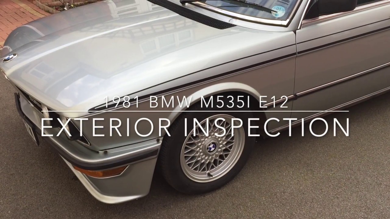 1981 BMW M535i E12 Exterior
