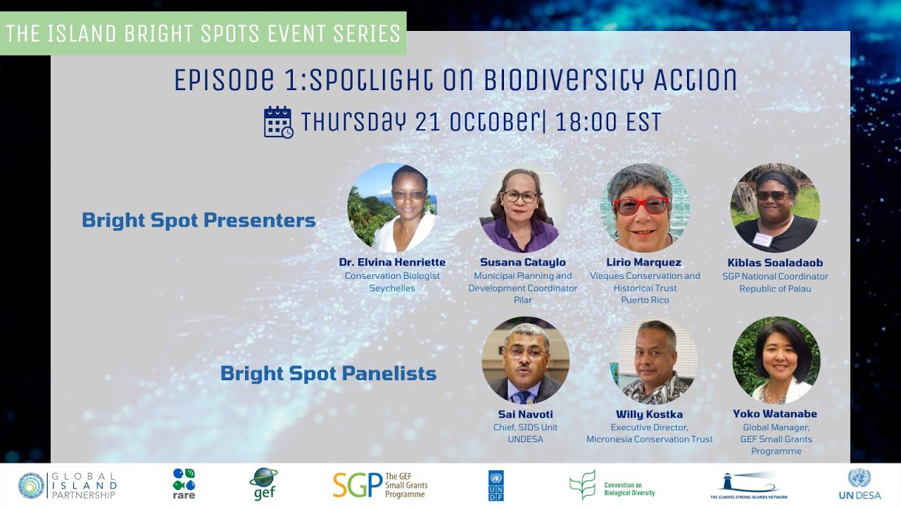 GLISPA Bright Spot Event Series: Episode 1 - Spotlight on Biodiversity Action