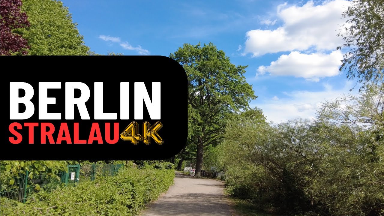 Berlin, Germany - Stralau 4K I Relaxing Walking Tour I No Music