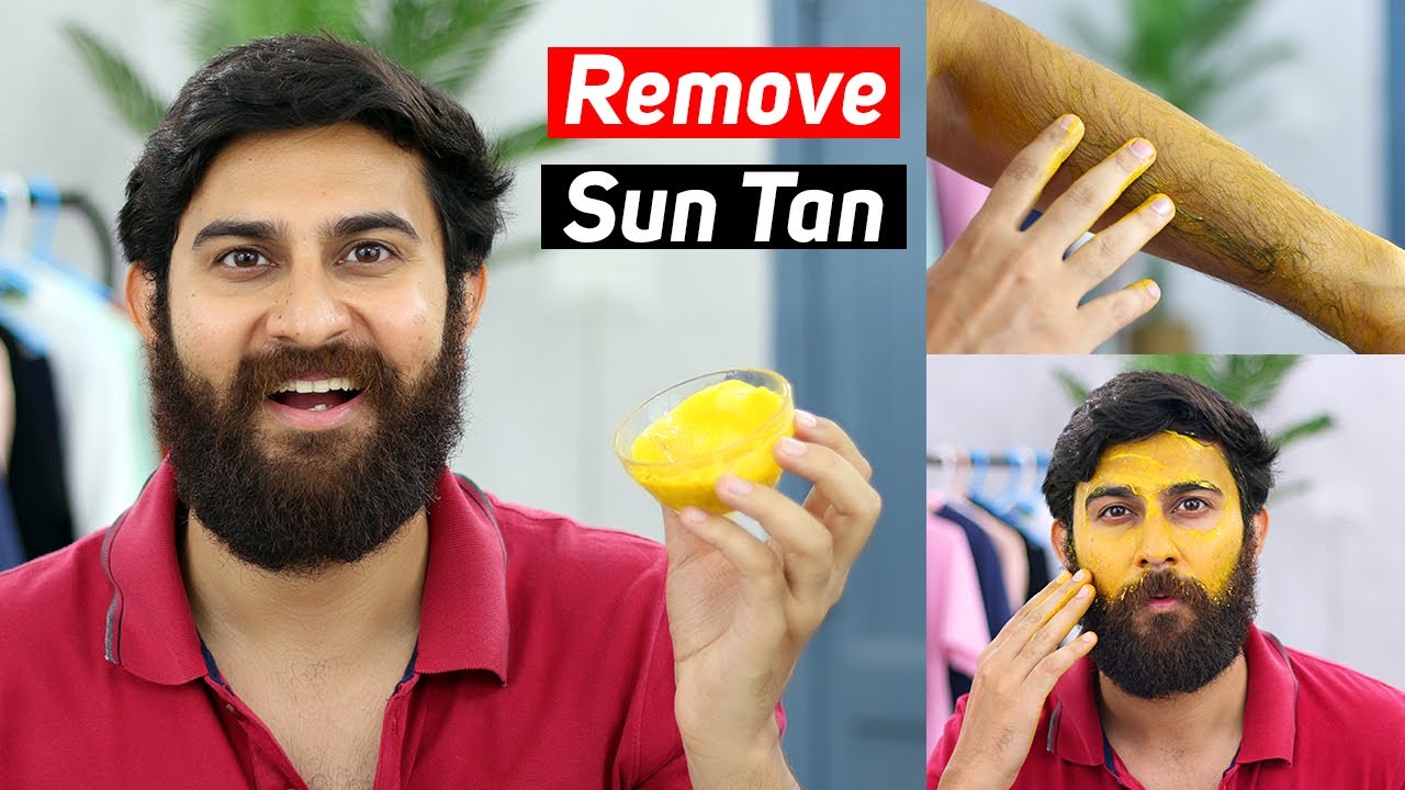 Remove Sun Tan from Your Body & Face | Easy Natural Home Remedy