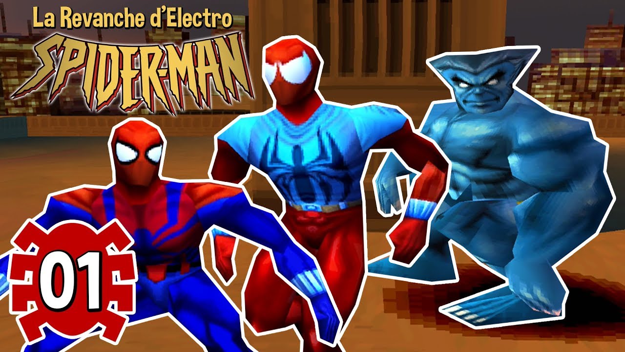 LES COSTUMES #1 Spider-man 2 La Revanche d'Electro PS1 - Let's Play Commenté FR