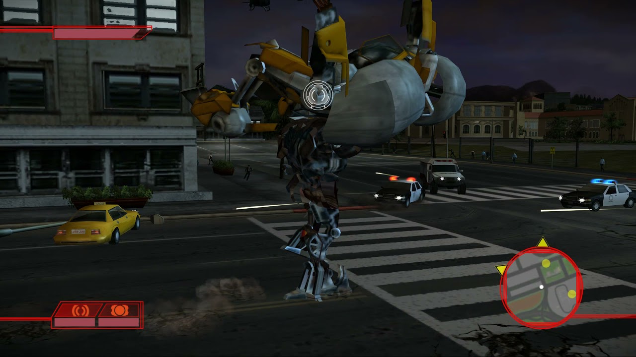 Transformers The Game Mod Drone Default with DroneMigFlame and BlackoutDisk VS Drone Cement Autobot