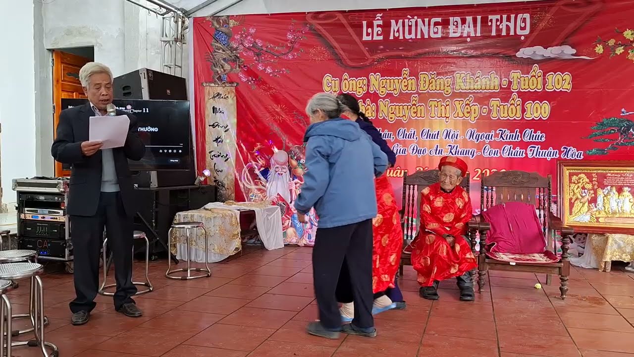 LỄ MỪNG ĐẠI THỌ CỤ KHÁNH CỤ XẾP (20/02/2026) - PHÁT BIỂU CỦA TRƯỞNG NAM, CHÁU ĐÍCH TÔN