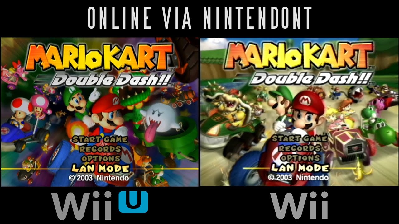 Mario Kart: Double Dash Wii vs. Wii U vs. GameCube Races (Online Mod v2.1.1)