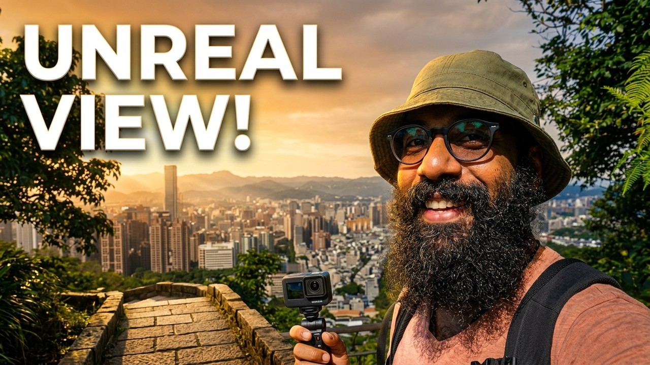 До лучшего вида на Тайбэй 101 всего 20 минут ходьбы 🤯🇹🇼