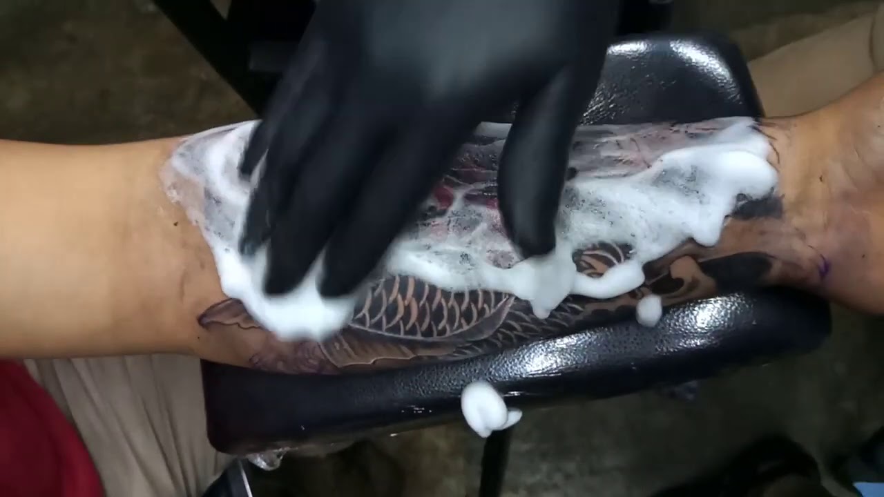 Tatuaje de pez koi