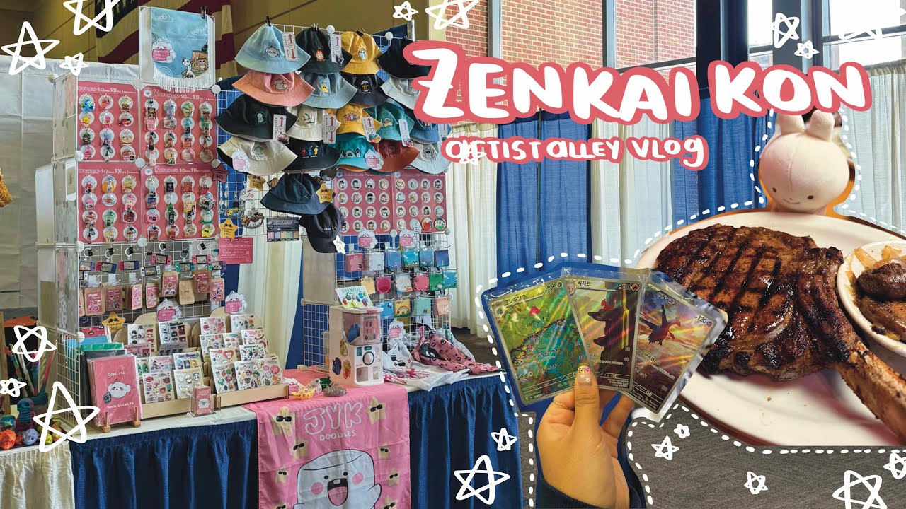 Fire alarm went off at Zenkaikon Artist Alley 2025 | Local con & first time in Lancaster!