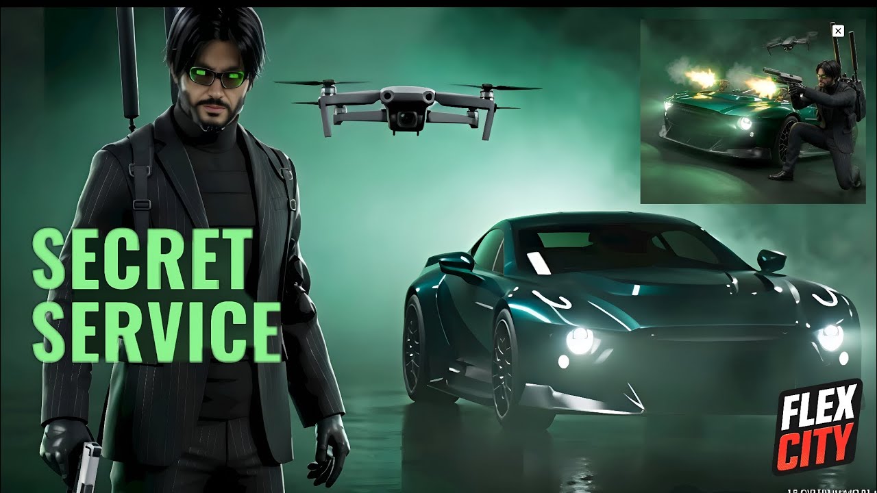 FlexCity: New Flex Pass SECRET SERVICE | Maxing Out & Checking Out New Car | Weapon & Character !!