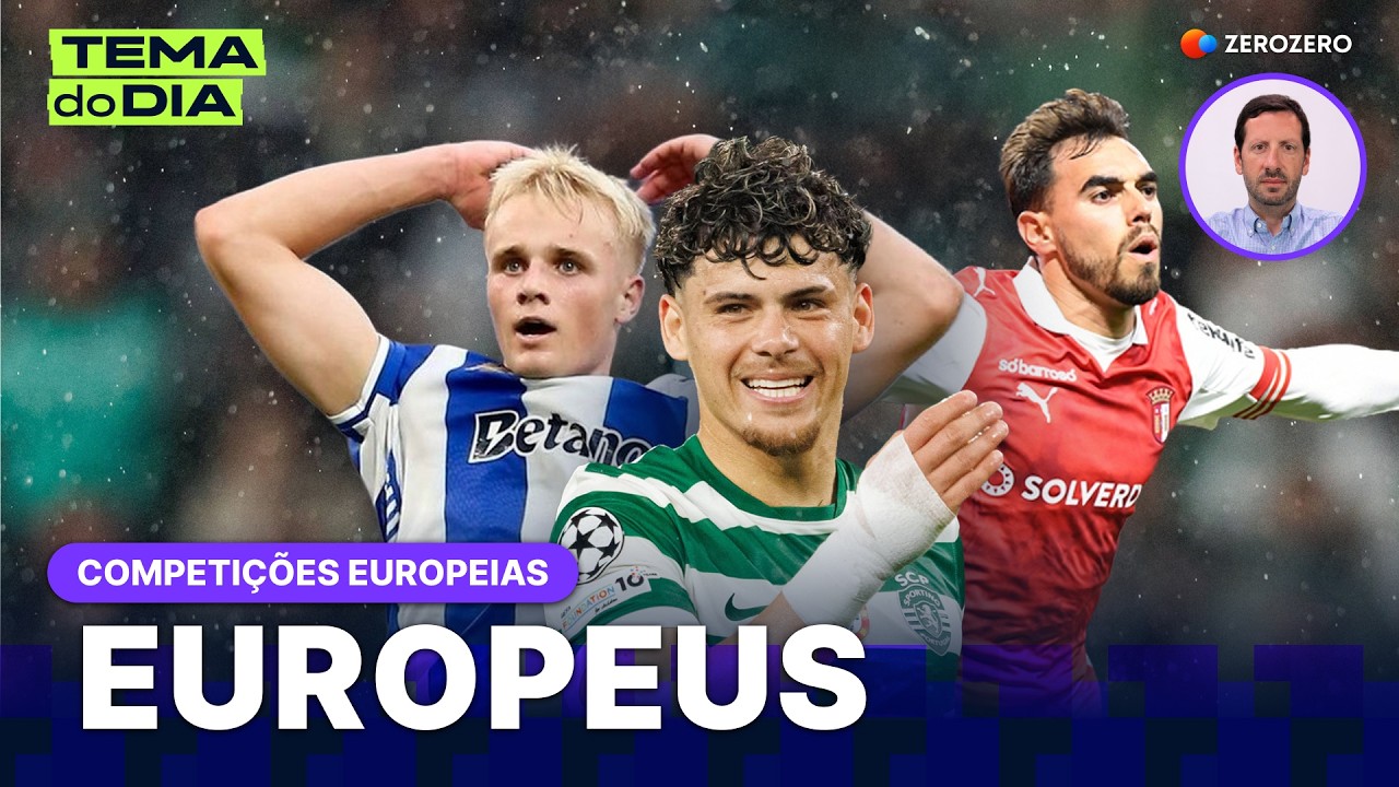 O ranking e a semana perfeita de Sporting, SC Braga e FC Porto | TEMA DO DIA