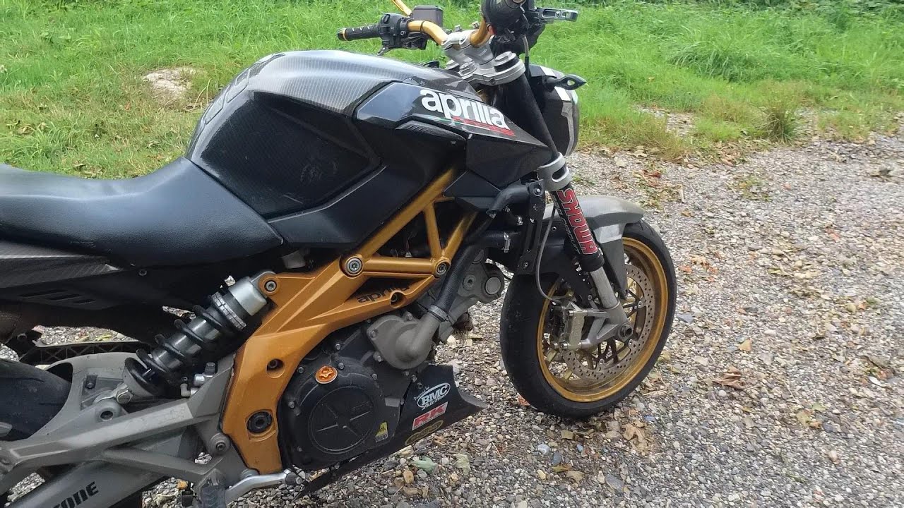 test ride aprilia shiver 750 pure sound *SOTTOVALUTATA*