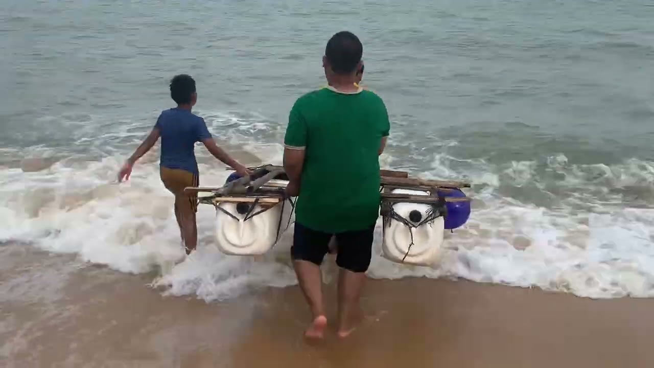 TERNYATA 350 RIBU BISA JADI SAMPAN GUYS #sunset #sampan #kreatif #boat #mancing #fish #trending 