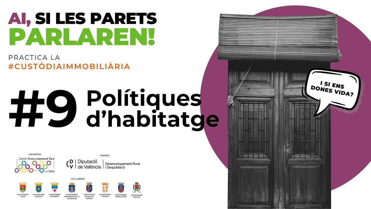 #9 Polítiques d'habitatge - El Magazín de la Custòdia Immobiliària