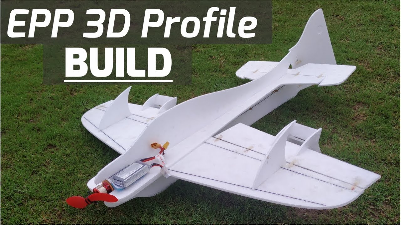 Build Video of Vortex-RC  EPP 3D Profile RC Plane for 3D Aerobatics