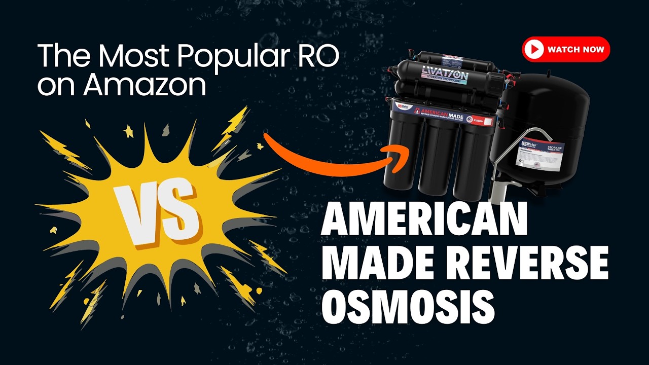 Reverse Osmosis Unboxing - US Water Systems vs Amazon's Top Selling RO