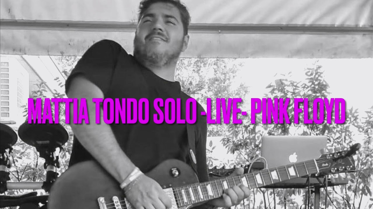 Pink Floyd Comfortably Numb. Mattia Tondo guitar solo (live improv)