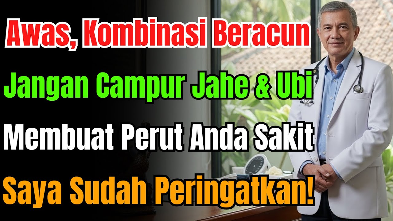 Peringatan Dokter: Jangan Campur Jahe Dengan 3 Makanan Ini! Efeknya Sangat Fatal Bagi Tubuh Anda