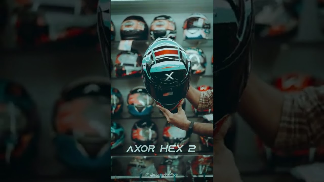 Axor Hex 2 | Axor New Helmet | Axor Blue Helmet
