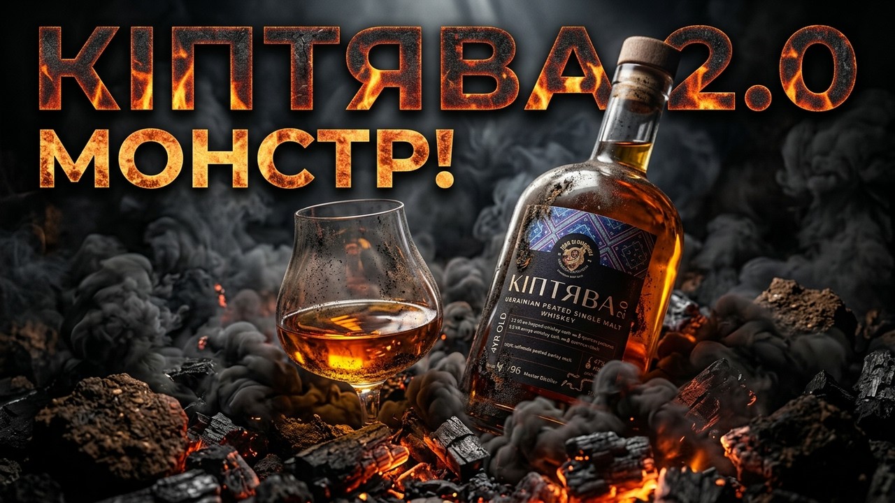 КІПТЯВА 2.0❗УКРАЇНСЬКИЙ ТОРФ'ЯНИЙ ВІСКІ-МОНСТР від ГЕНЬО та ВОВКУЛАКА / огляд&дегустація / ВІСКІБОЙ