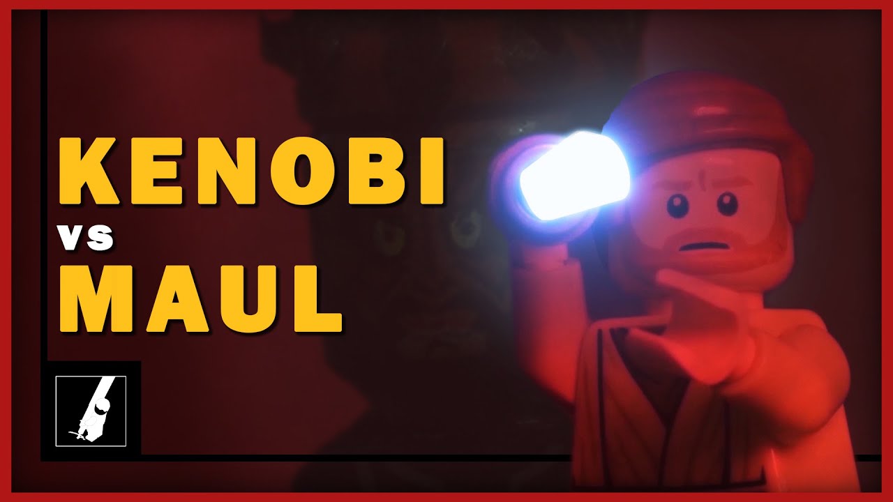 LEGO - Kenobi vs Maul - Stop-motion