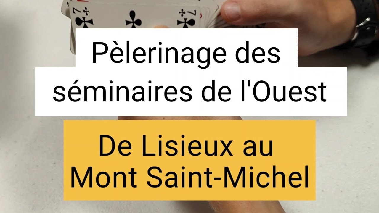 🟠⚪ Revivez le pèlerinage des Séminaires de l'Ouest 🧭