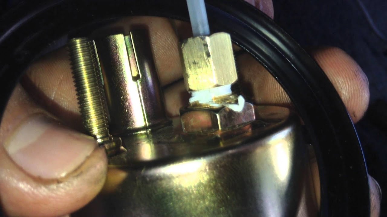 How to install an oil pressure gauge in a 86 Ford Bronco II