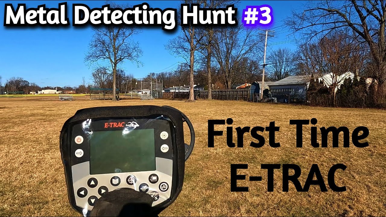 First Time Metal Detecting with The E-TRAC