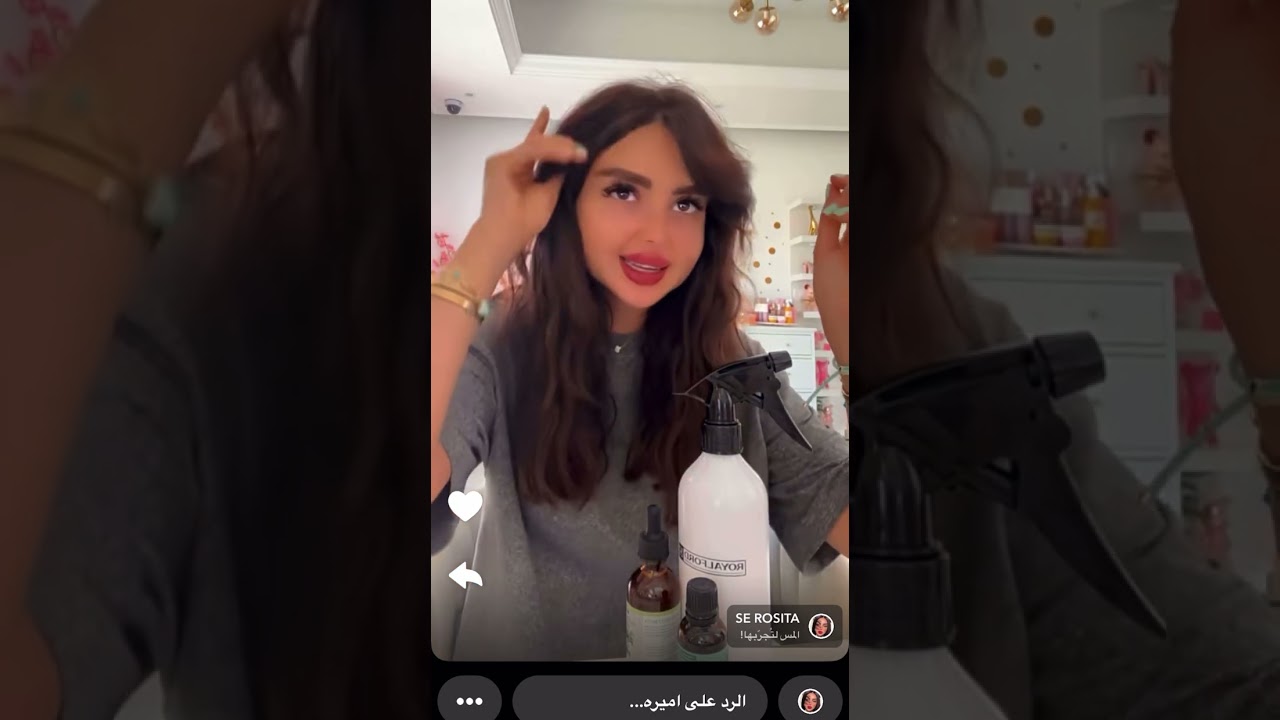 سنابات عائلة ميرو | روتين اميره للشعر لمده 21 يوم 😍❤️