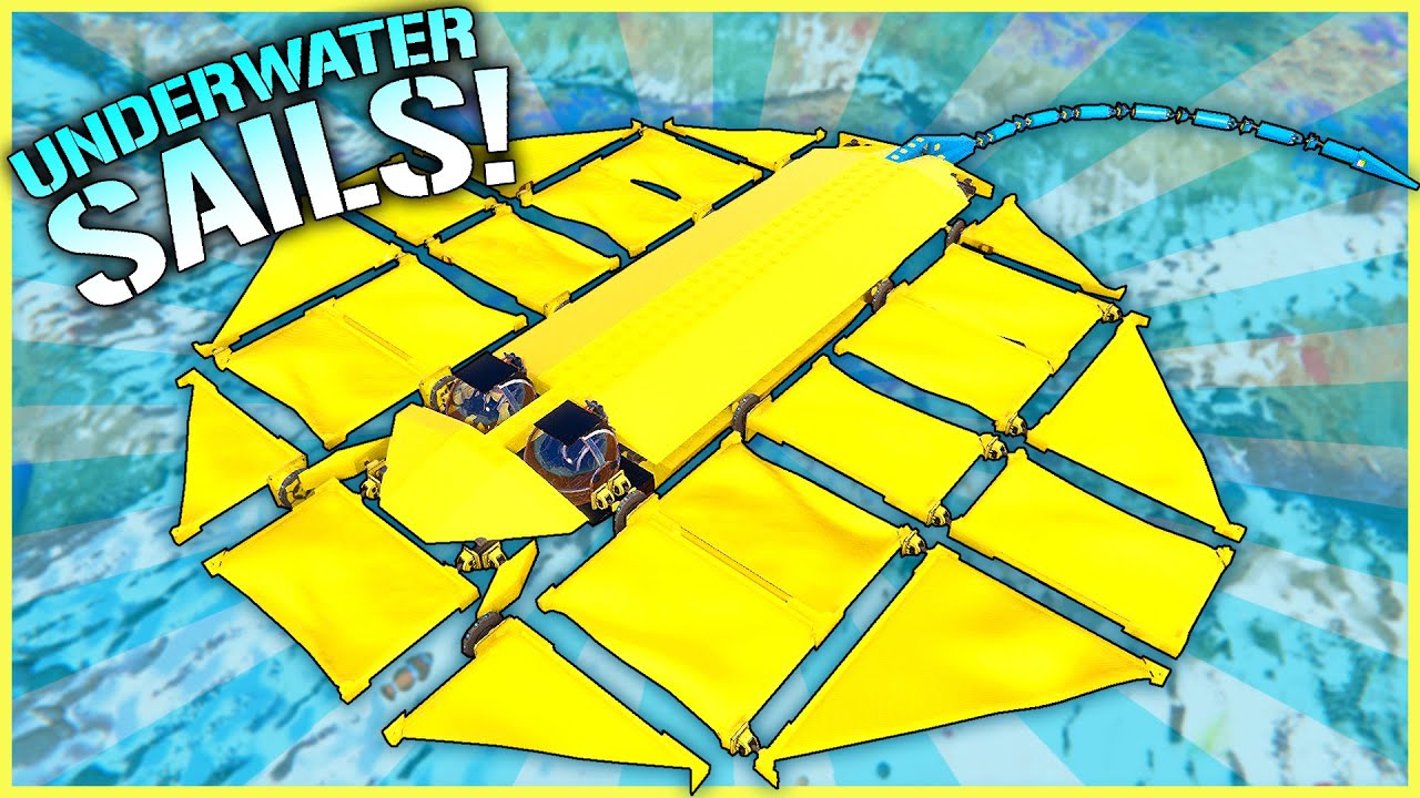 Building a Mechanical STINGRAY That Moves With UNDERWATER SAILS! (Trailmakers High Seas DLC)
