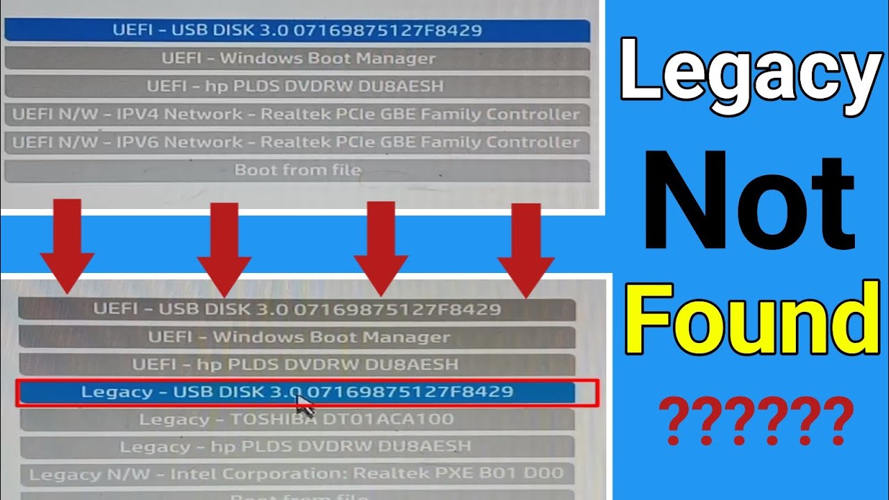 Boot Menu Setting hp ProDesk 400 G6 | Secure BOOT | BOOT from USB | How to get Legacy Easily