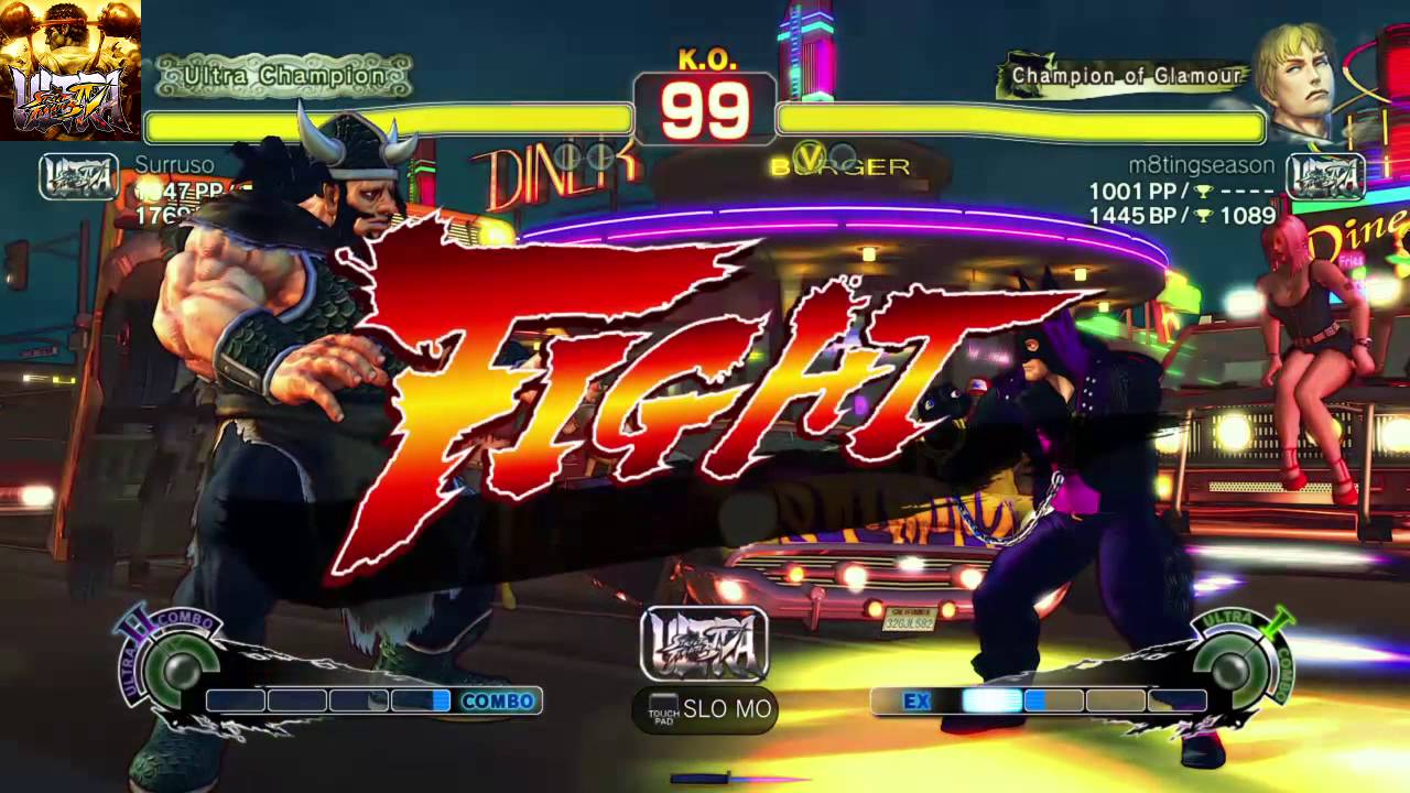 USF4 Cody vs Hugo