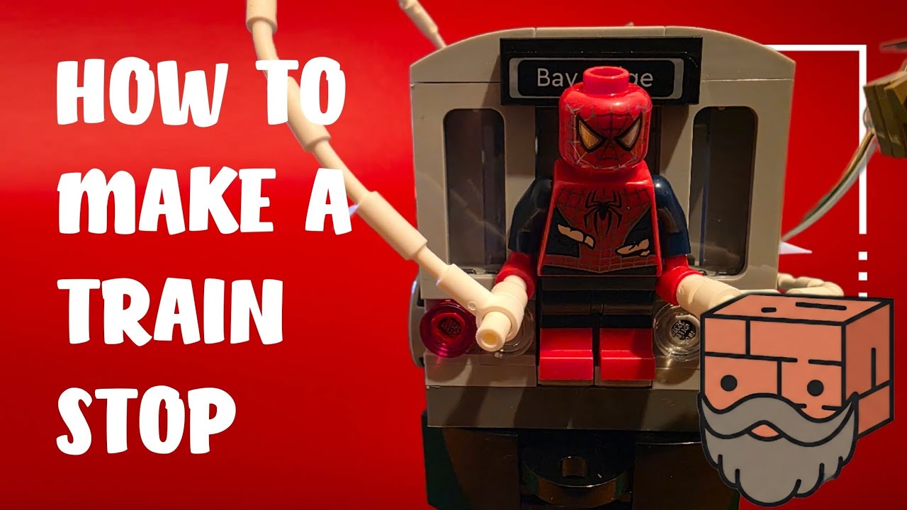 Lego Spider-Man vs. Doc Ock Train Scene 76321