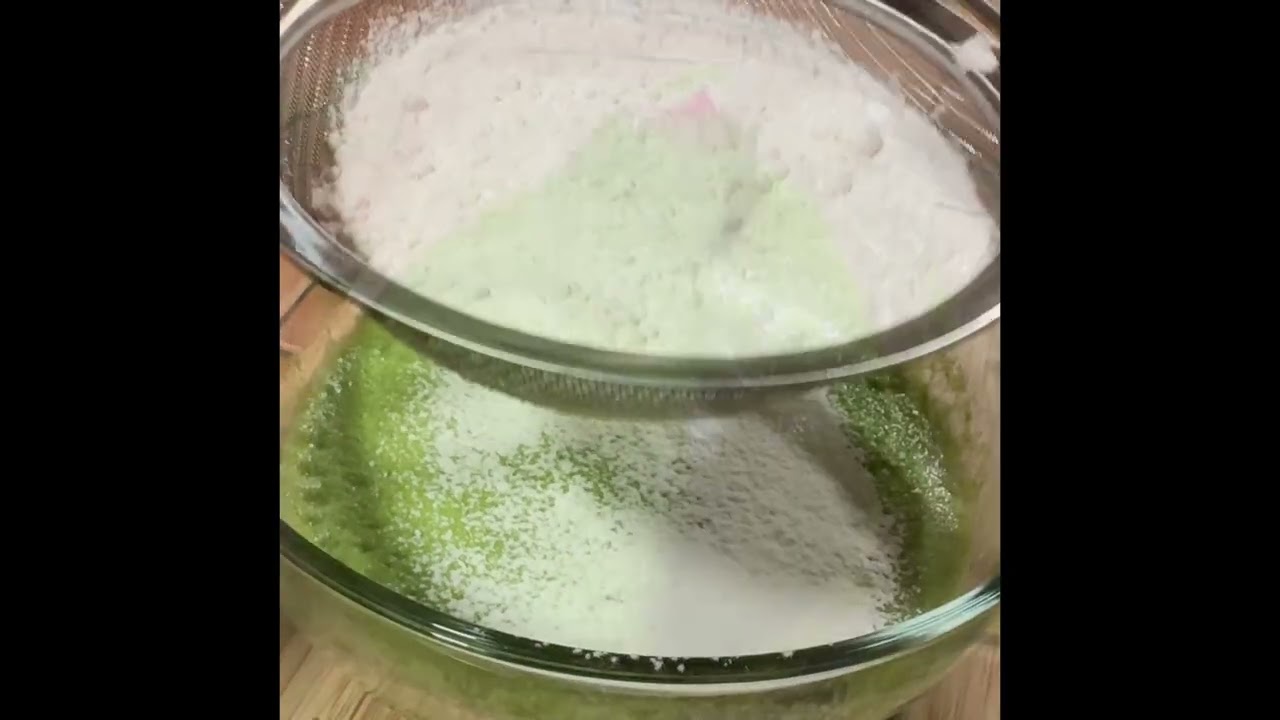 Cilantro and spinach pancakes 