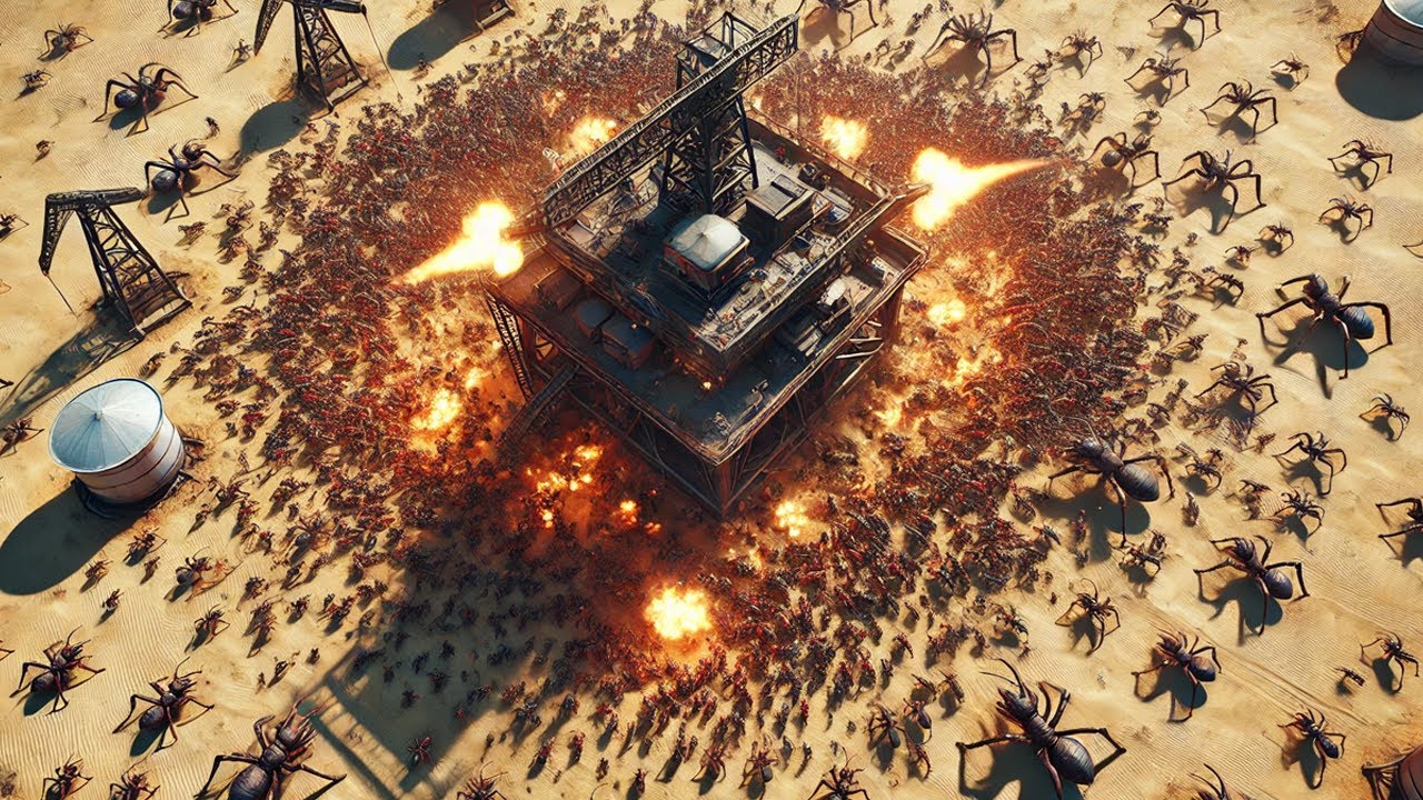 Defending MY OIL From BILLIONS OF CREATURES In Idun: Frontline Survival