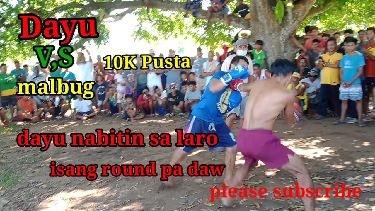 STREET BOXING sa masbate / divisoria laban sa malbug