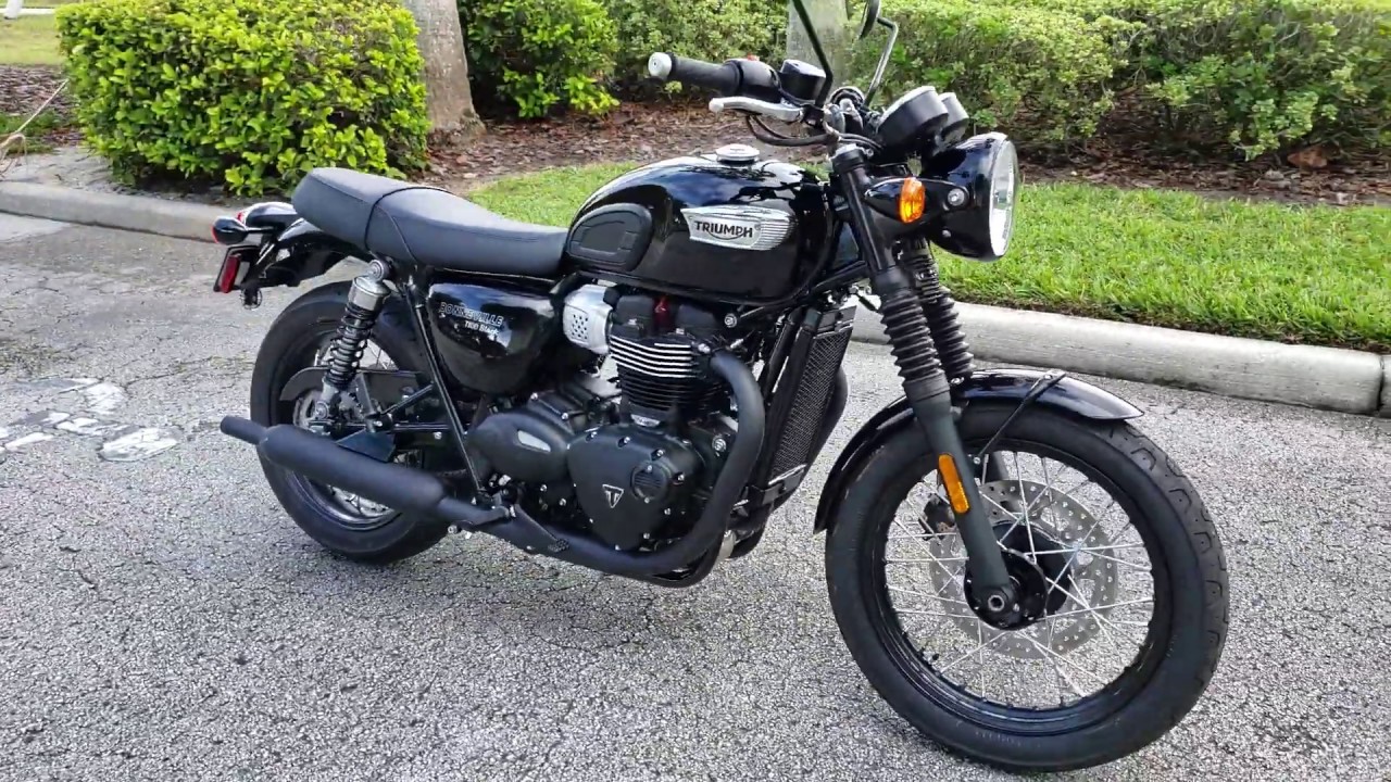 2019 Triumph T-100 Black Walk-Around/Start-Up