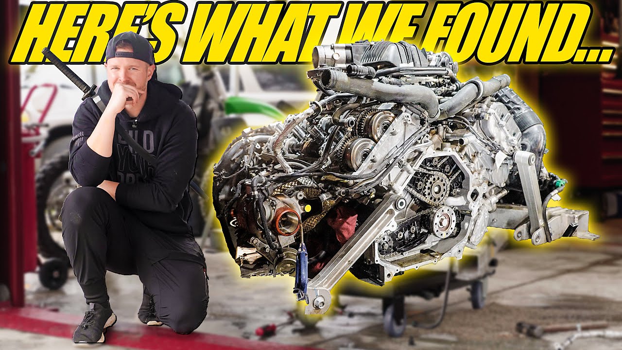 DROPPING THE ENGINE OUT OF THE $38,500 MCLAREN (Here's the Damage...)