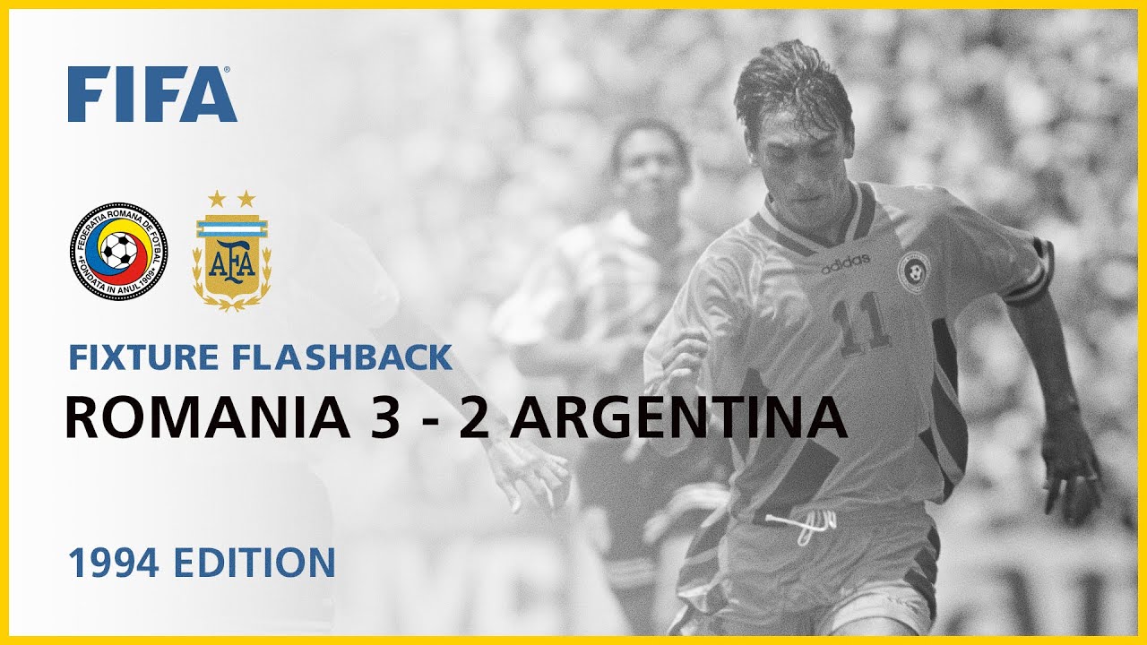 Romania 3-2 Argentina | USA 1994 | FIFA World Cup