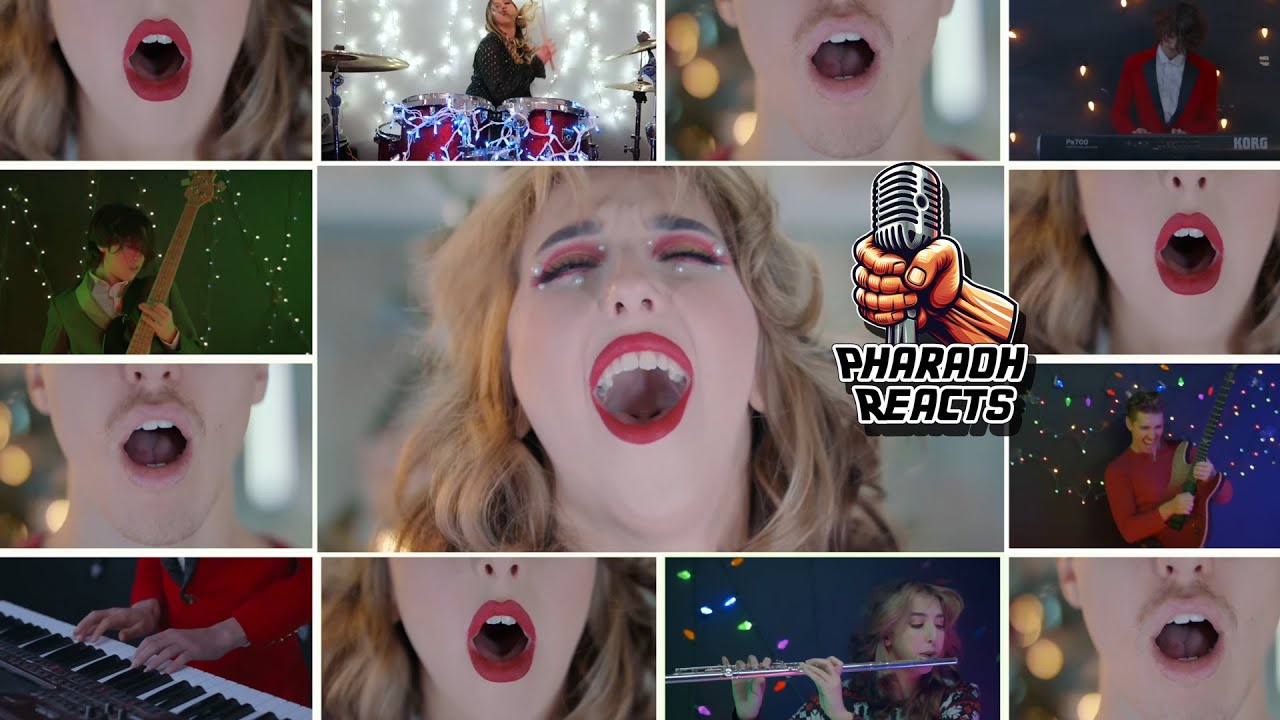 Pharaoh Reacts: Carol of the Bells - Liliac Metal Cover