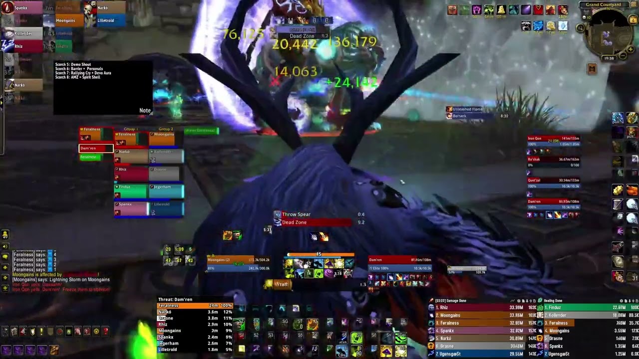 Lootgains VS Iron Qon Heroic