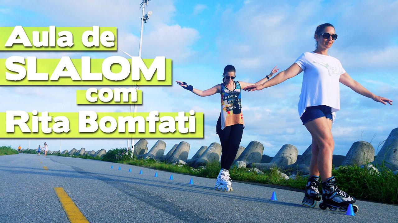 Aula de Slalom com Rita Bomfati - por Camilla Guerra