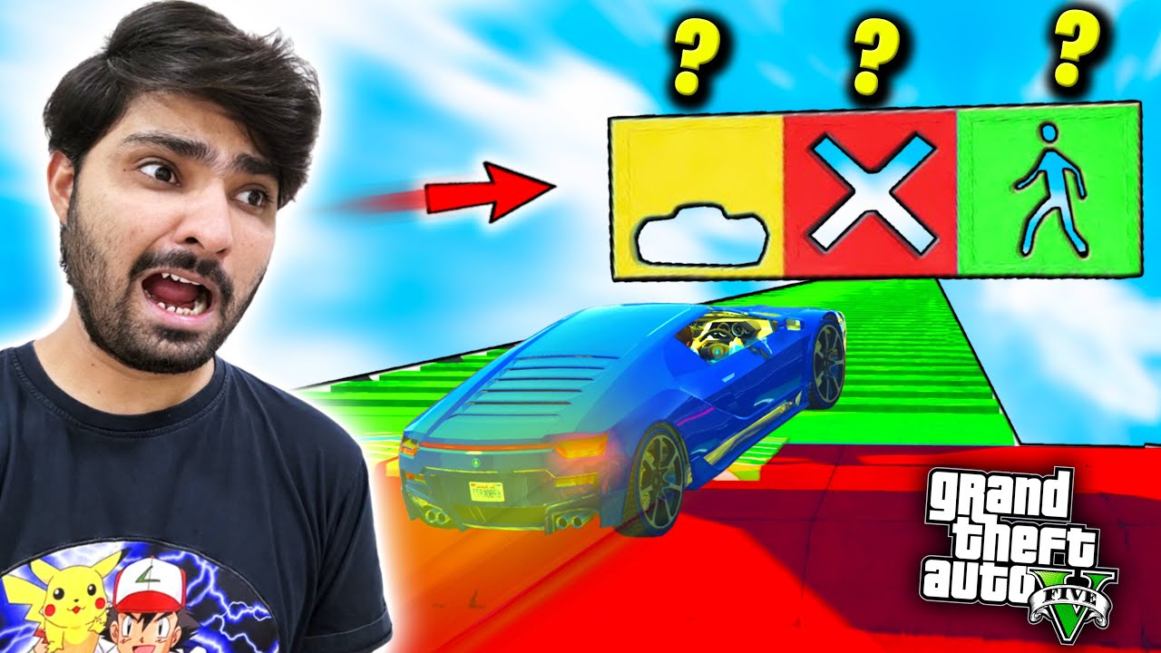 Puzzle Parkour in GTA 5!!