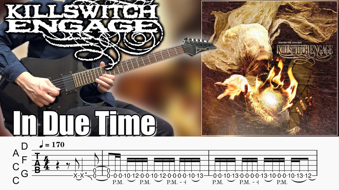 In Due Time / Killswitch Engage (screen TAB | Guitar lesson)