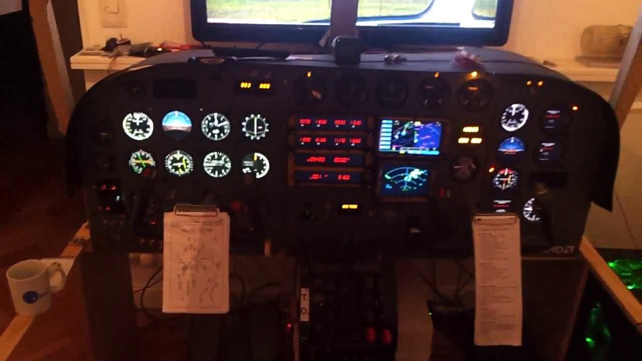 Home Cockpit Cessna 402 Argentina